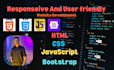 create responsive front end web development in 20 hours