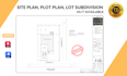 draw site plan from google maps, earth in autocad 2d