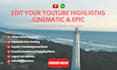 do professional youtube highlight video editing