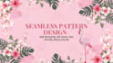 design seamless patterns for textile, floral fabric prints
