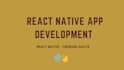 do react native mobile app tasks,crud,firebase authentication