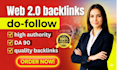 do amazing web 2 0 backlinks high authority link building SEO do follow high da