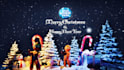 customize funny christmas and new year greetings video