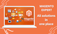setup, install, develop, design, customize, and upgrade magento