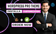 install and customize your wordpress themeforest premium theme and plugin