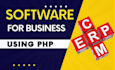 develop custom CRM, erp database management software