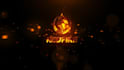 create an amazing explosive fire logo reveal animation