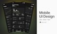 design modern mobile app UI in figma for ios and android