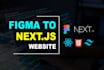 convert figma to next js