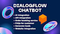 created ai chatbot using dialogflow