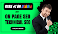 do onpage SEO service and technical optimization of wordpress website
