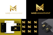 design trendy custom logo with brand identity style guidelines