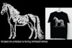 do word cloud art typography t shirt design