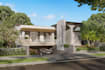 realistic exterior architectural rendering