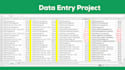 do data entry and graphic design, logo design, with in given time
