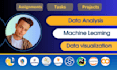 do data analytics, visualization, machine learning using python