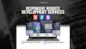 develop responsive front end website with html, css and bootstrap
