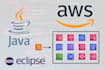 create a java AWS lambda that interacts with various AWS services