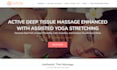 design massage therapy website hypnotherapy massage mobile massage website