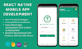 develop your app in react native expo IOS and android
