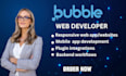 build bubble web app website bubble io marketplace bubble no code developer