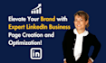 create, optimize and manage your linkedin business page