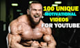 create motivational videos for youtube