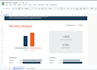 a dynamic excel dashboard for finance, trading, or business