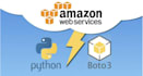 write a python boto3 script and deploy on AWS lambda