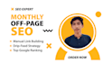 provide high da complete monthly off page SEO package