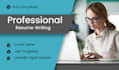 write professional resume, cover letter and linkedin