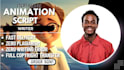 write creative animation script, children script for your explainer video