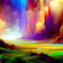 create a fantasy landscape