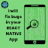 fix your react native project bugs