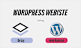 design your website using brizy pro page builder