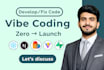 build vibe code website with claude, codex, lovable, stitch