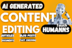 ai content blogs writing, proofreading, ai content editing24
