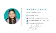 design clickable HTML email outlook signature and animated email signature