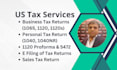 prepare and efile US individual and business tax returns 1040 1065 1120
