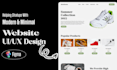 landing page UI UX, figma website design, home page ui ux, uiux