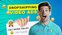 create shopify dropshipping video ads for facebook, tiktok and instagram