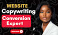 write your high converting copywriting, SEO website content copywriter blogpost