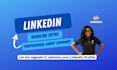 create an eye catching linkedin account summary