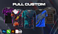 design all kind softball or baseball jersey uniform