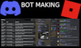 make a discord, roblox bot for you with javascript