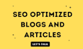 be the SEO content writer for your website