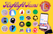 create amazing instagram highlight cover icons in 12hrs