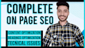 complete wordpress on page optimization, onpage seo specialist of shopify store
