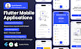 develop android and ios mobile app using flutter
