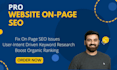 do detailed content audit and recommend website onpage SEO fixes